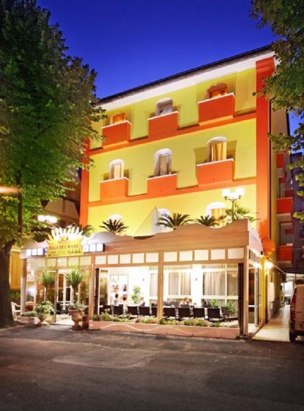 Hotel Oasi Del Mare Rimini Exterior foto